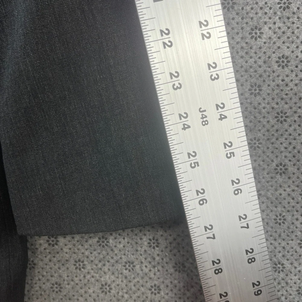 Alexandre London Savile Row Grey Textured Wool Suit 42L Pleated Cuffed W34xL32